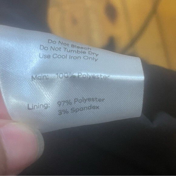 FAME AND PARTNERS V-Neck Georgette Wrap Gown Dress Size 12 - Picture 6 of 9